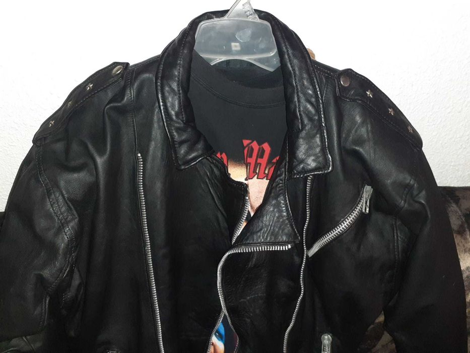 Geaca din piele noua de rocker