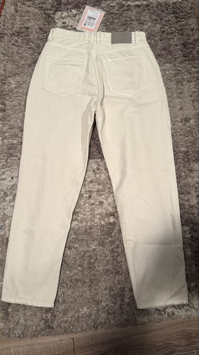 Blugi PULL&BEAR/Noi cu etichetă/Culoare: Crem /Marime:40