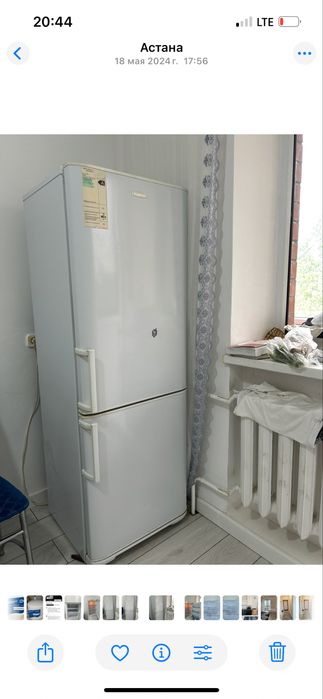 Холодельник Бирюса хорошем состоянии