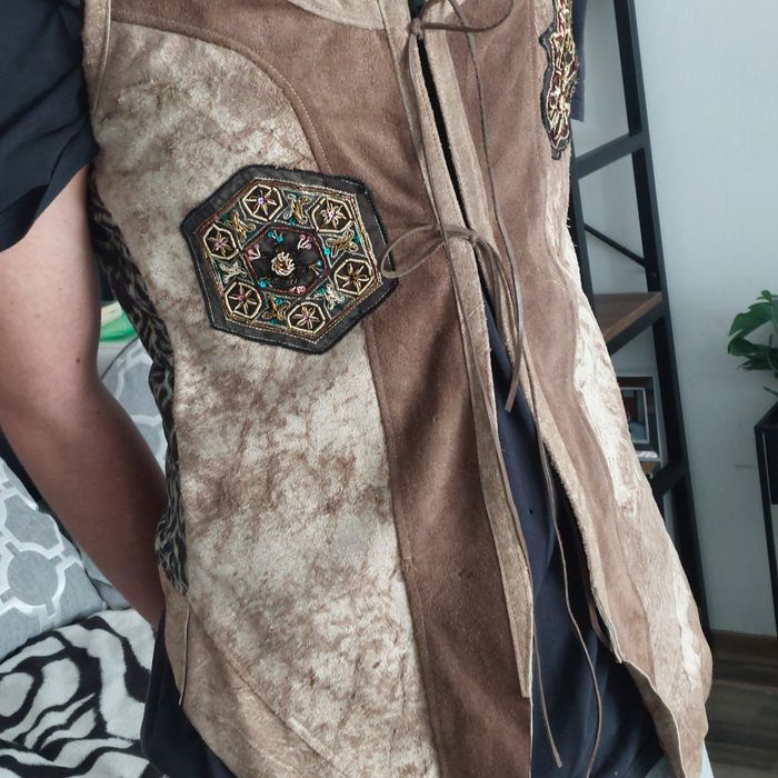 Vesta piele intoarsa