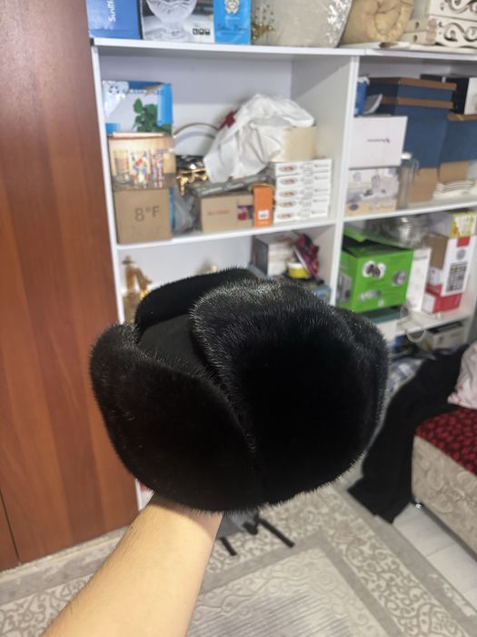Норковый шапка новый