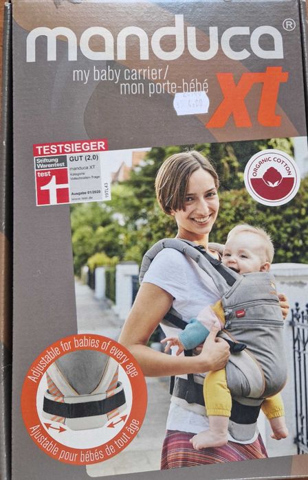 Manduca XT sport bumbac +Protectie iarna si cadou protectia picorusi