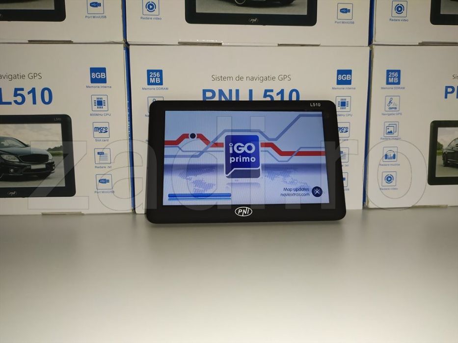 GPS PNI-L510/T500-ecran 5"- 256 ram - 8gb memorie Full Europa-truck