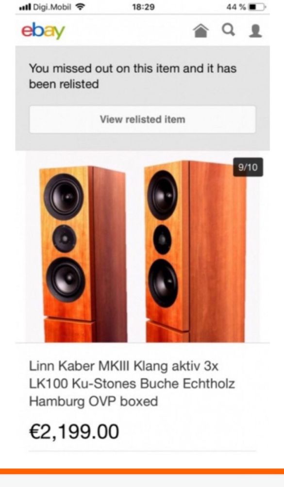 Linn KABER LS500 Audiophile 150W 52Kg Made inSCOTLAND PrețCATALOG3000$
