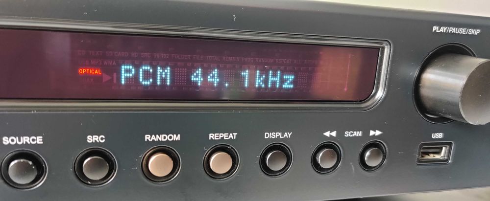 NAD C 565 BEE muzica CD USB optical - RCA DAC muzica