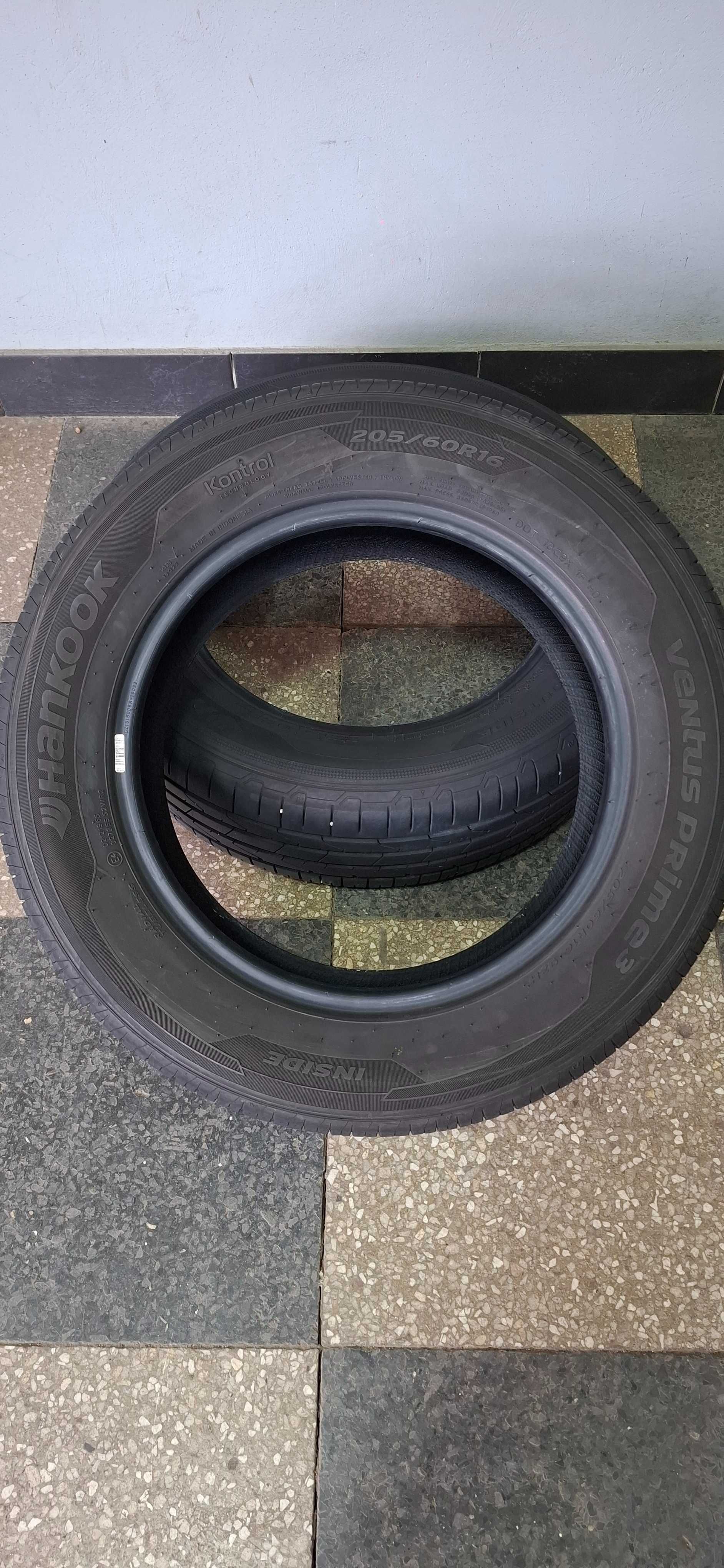 2бр. 205/60/16 Hankook 6.5mm грайфер, дот 20г. Безплатен монтаж