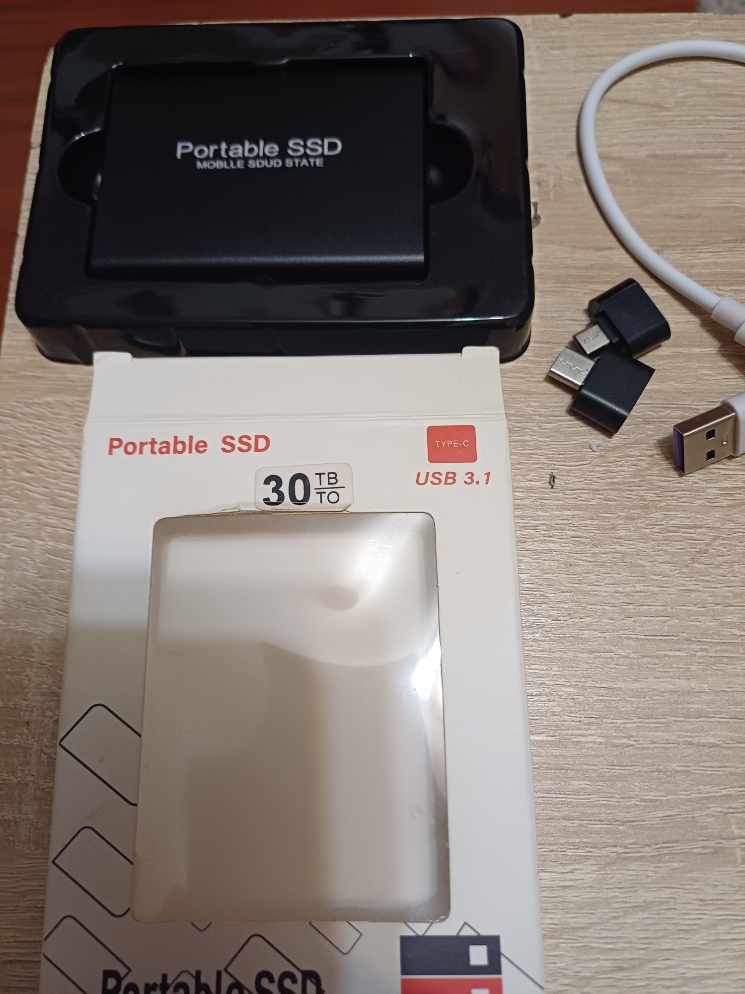 SSD portabil dispozitiv nou