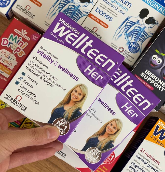 Osmirlar uchun multivitamin 13-19 yoshgacha