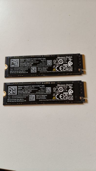 SSD m2 NVMe 256 Gen4