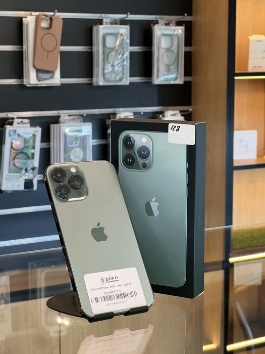 Iphone 13 pro max 128GB green / sapa