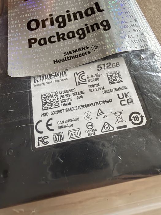 SSD - Kingston KC600 512GB