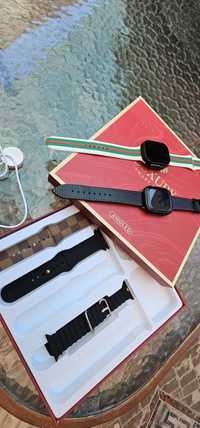 Luxury Smart watch amoled,  2 dona soat