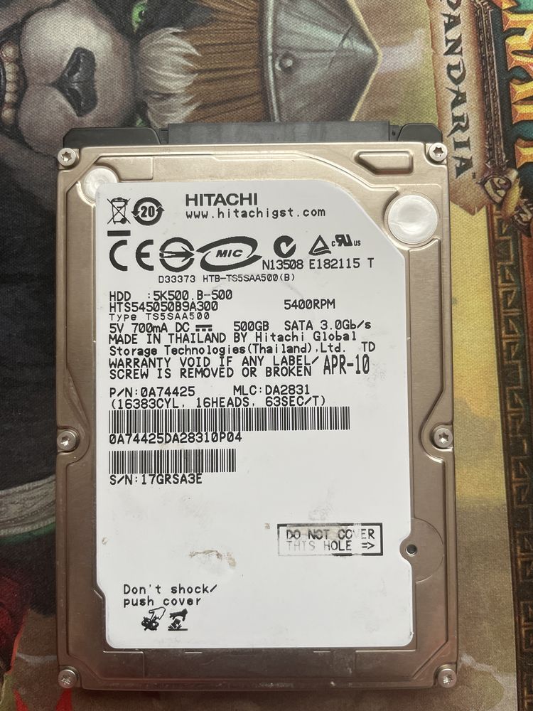 Hdd laptop 1TB 500GB