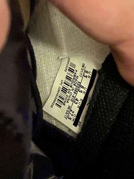 Nike Air Jordan 1 High Bred Toe 43