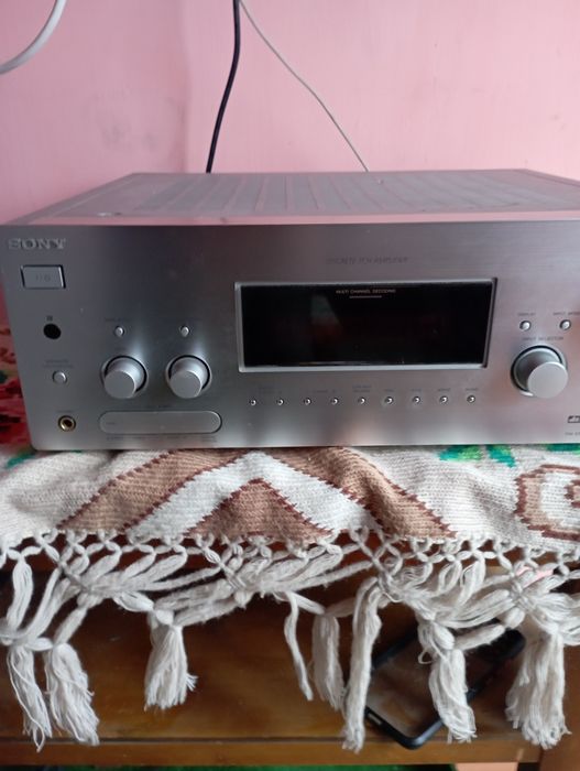 Vand amplituner Sony amplificator JVS boxe AKAI  și boxe Cat