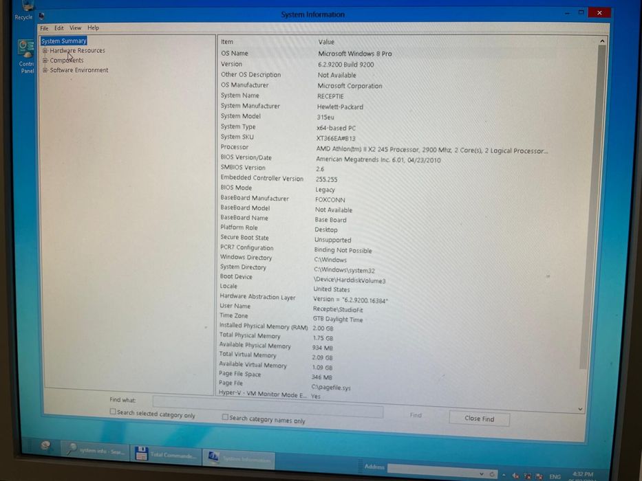 Unitate PC HP Compaq