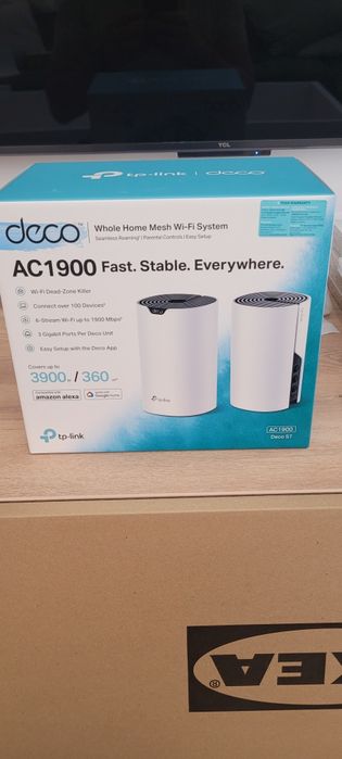 Sistem Wi-Fi Mesh TP-Link Deco S7 (2-pack) AC1900 Gigabit