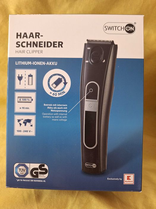 Aparat de tuns parul si barba, alimentare la baterii sau 220V