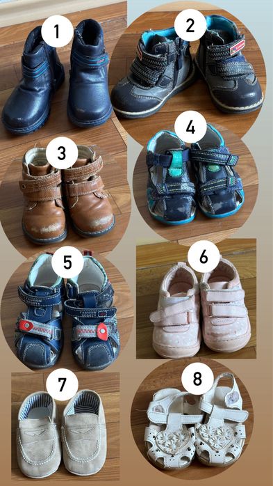 Продается детская обувь сандали, ботинки 500 тг