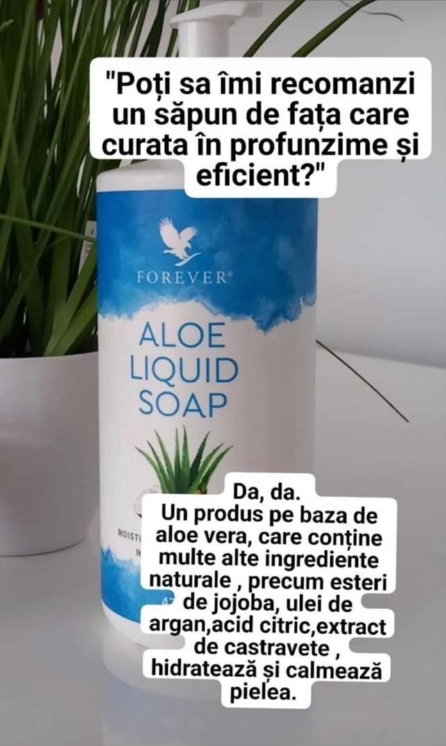 Forever Aloe Liquid Soap 115lei