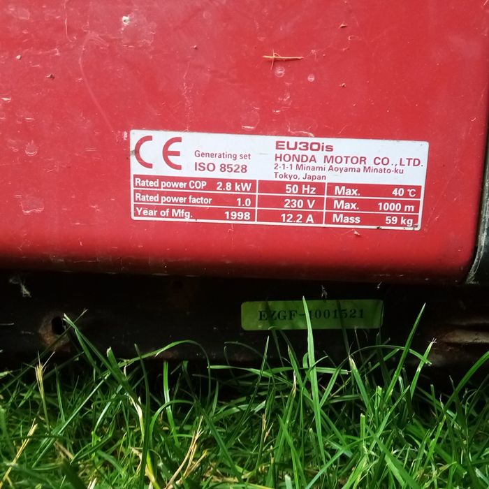 Generator curent mono și trifazic Honda, Bosch