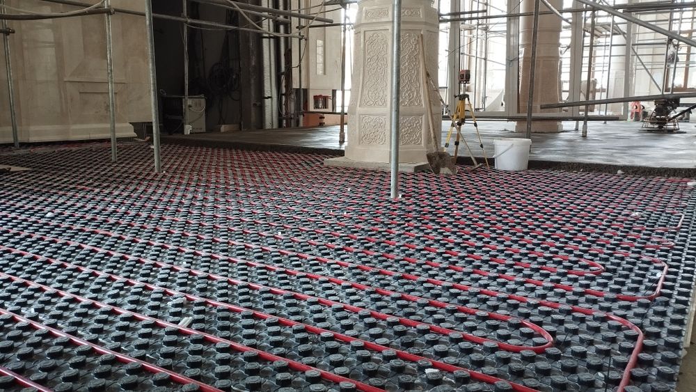 Полусухая стяжка пола