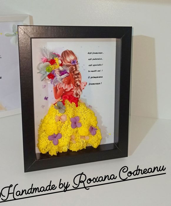 Tablouri decorate cu licheni