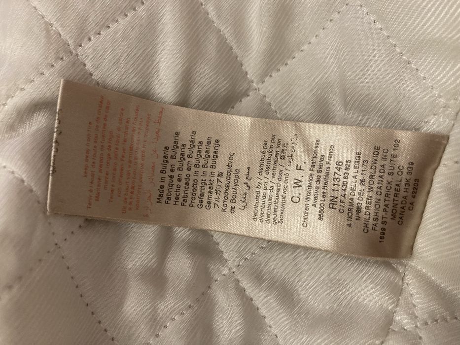 BURBERRY Оригинално детско палто