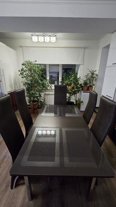 Стол и 5 стульев