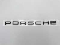 Emblema PORSCHE negru spate