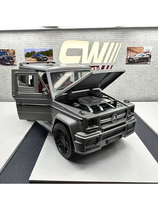 Гелик машинка металлическая Мерседес Гелендваген Брабус G65 игрушка