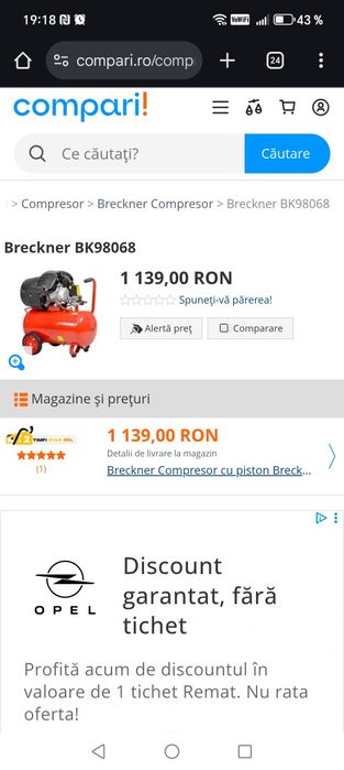 compresor aer v2 100l