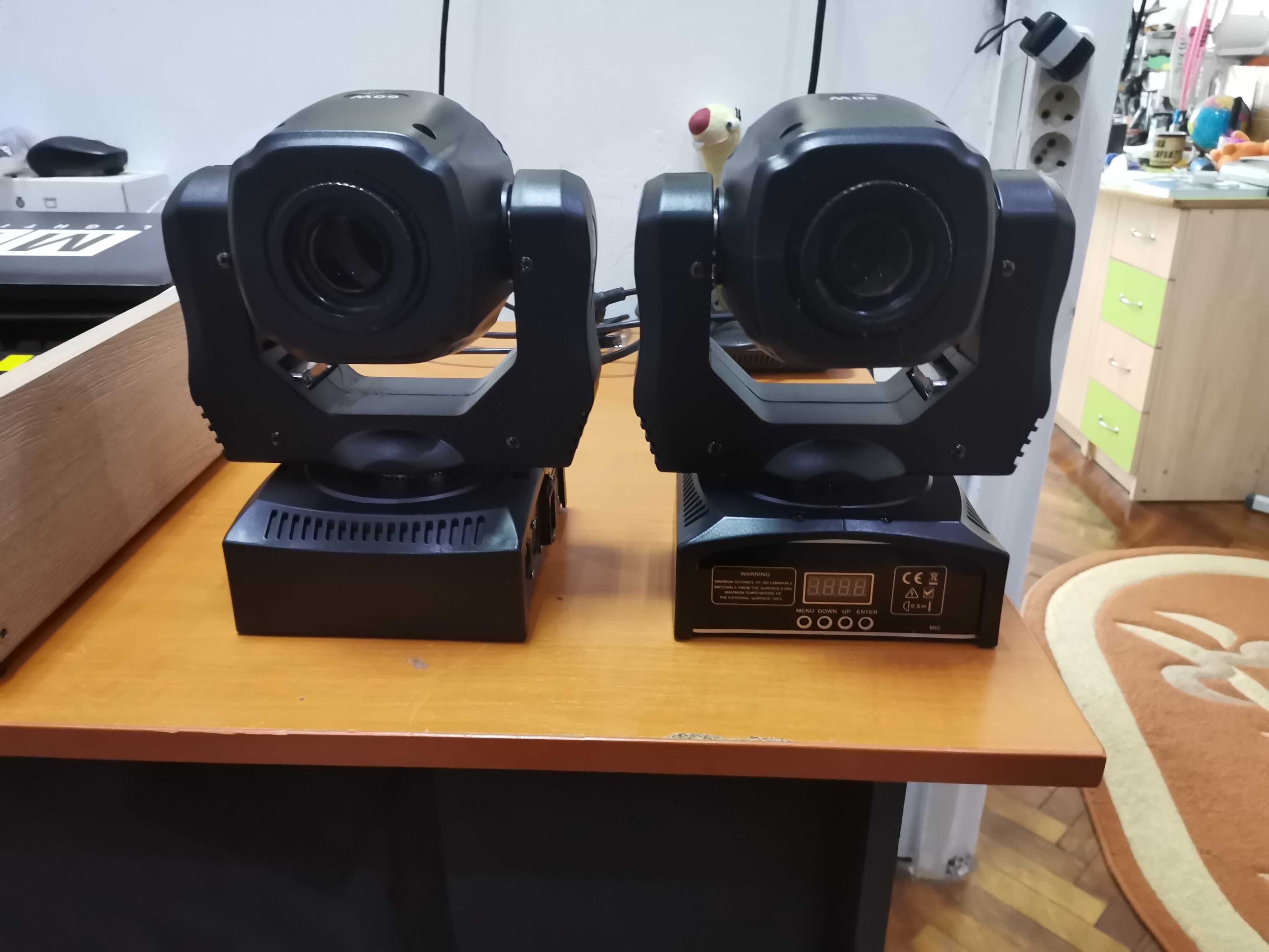 Vand moving head spot de 60 w Luminus