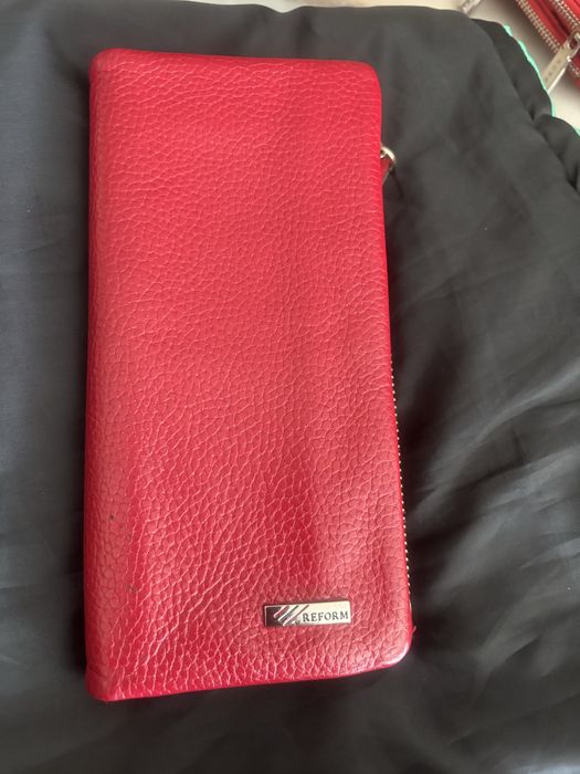 Дамски портфейли ест кожа запазени голямото 35 малкото 25