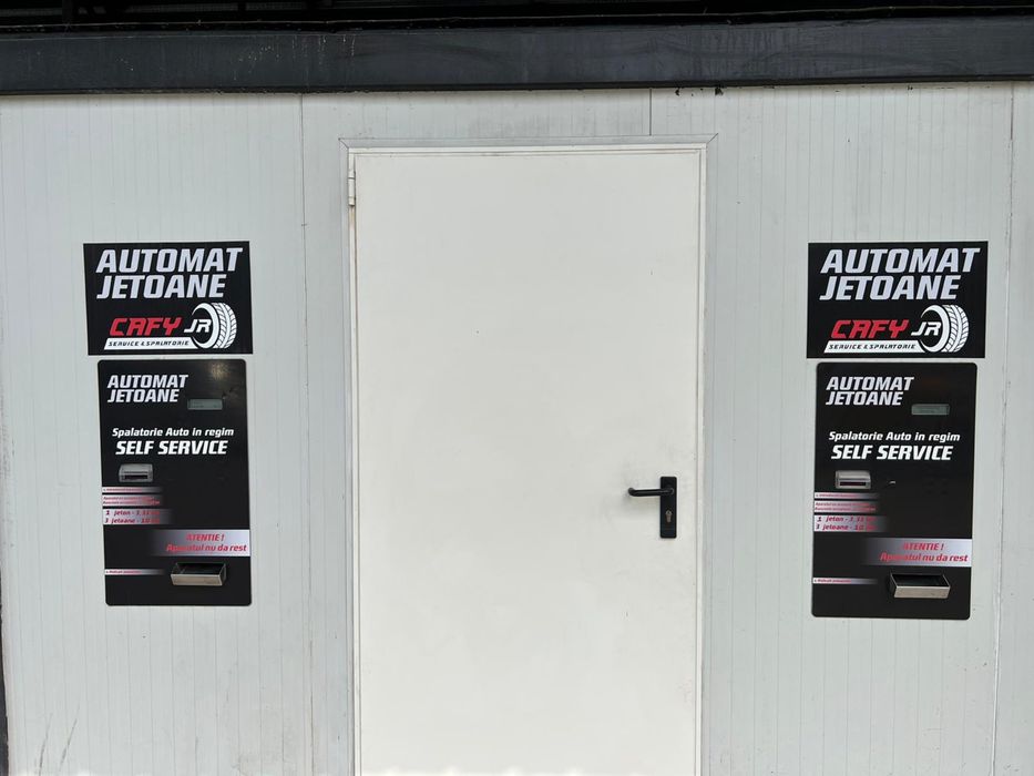 Vând bancomate pentru spălătorie self-wash – stare impecabilă!