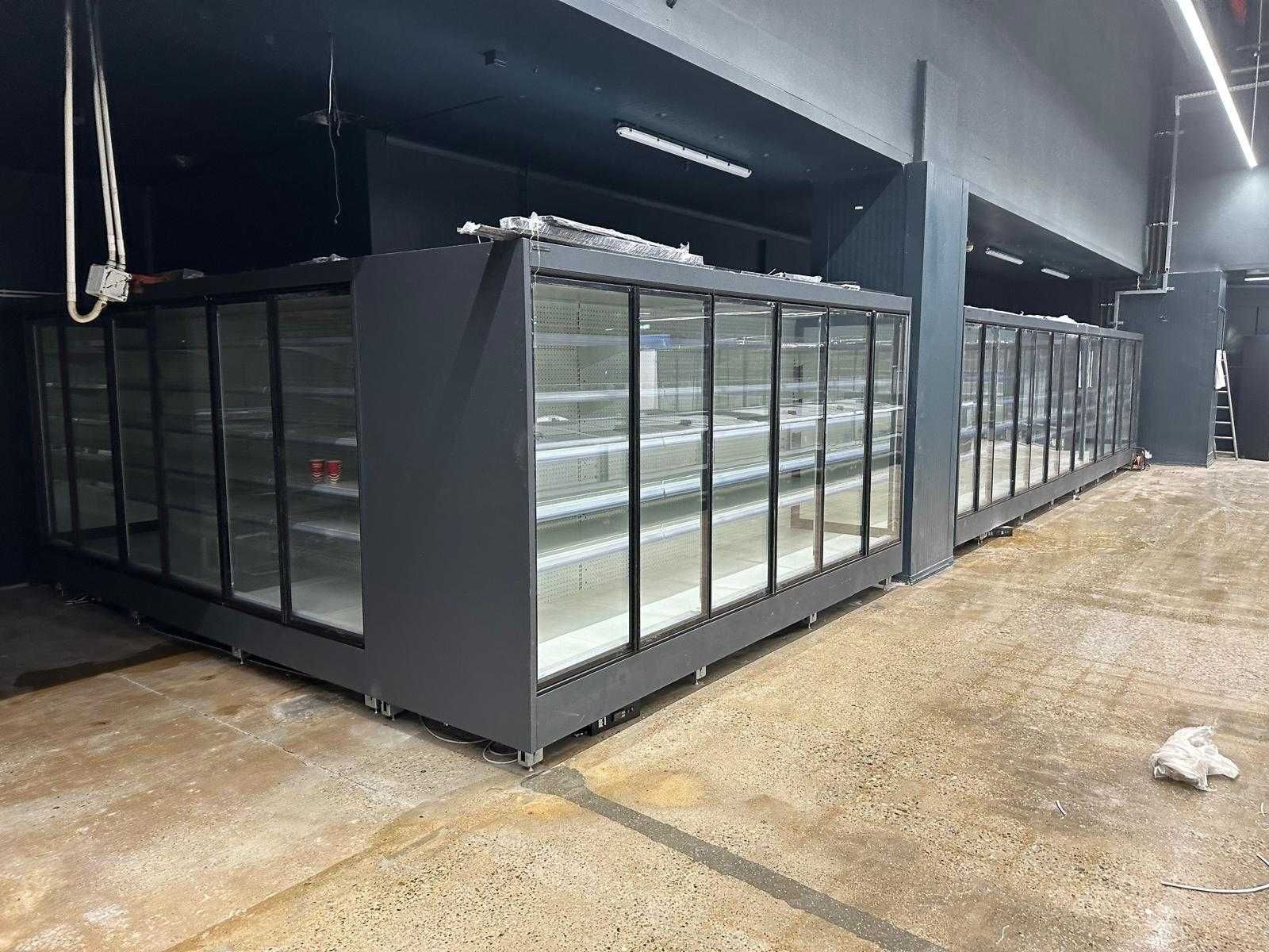 Vitrina verticala refrigerare COOLES - fara agregat/6 usi - 375 cm/NOU