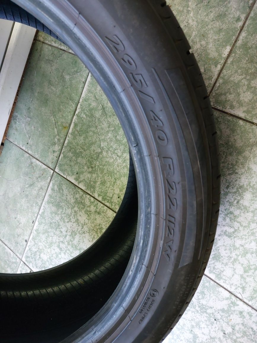 4 anvelope 295/40 R22 Pirelli