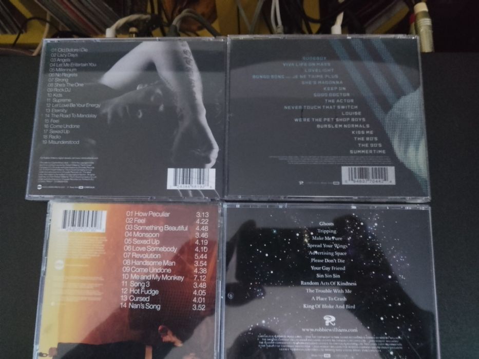 Colecție cd-uri Robbie Williams