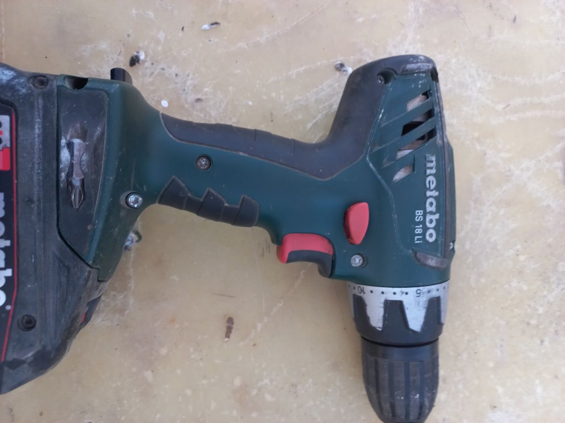 Зарядно и винтоверт METABO SC 30 + батерия 2.0Ah 18v.