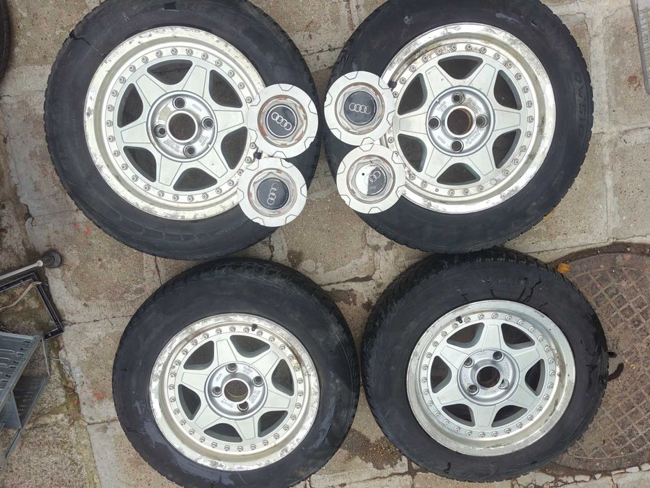 Джанти Speedline 4x108 15 цола -оригинални капачки RONAL MadeInGermany