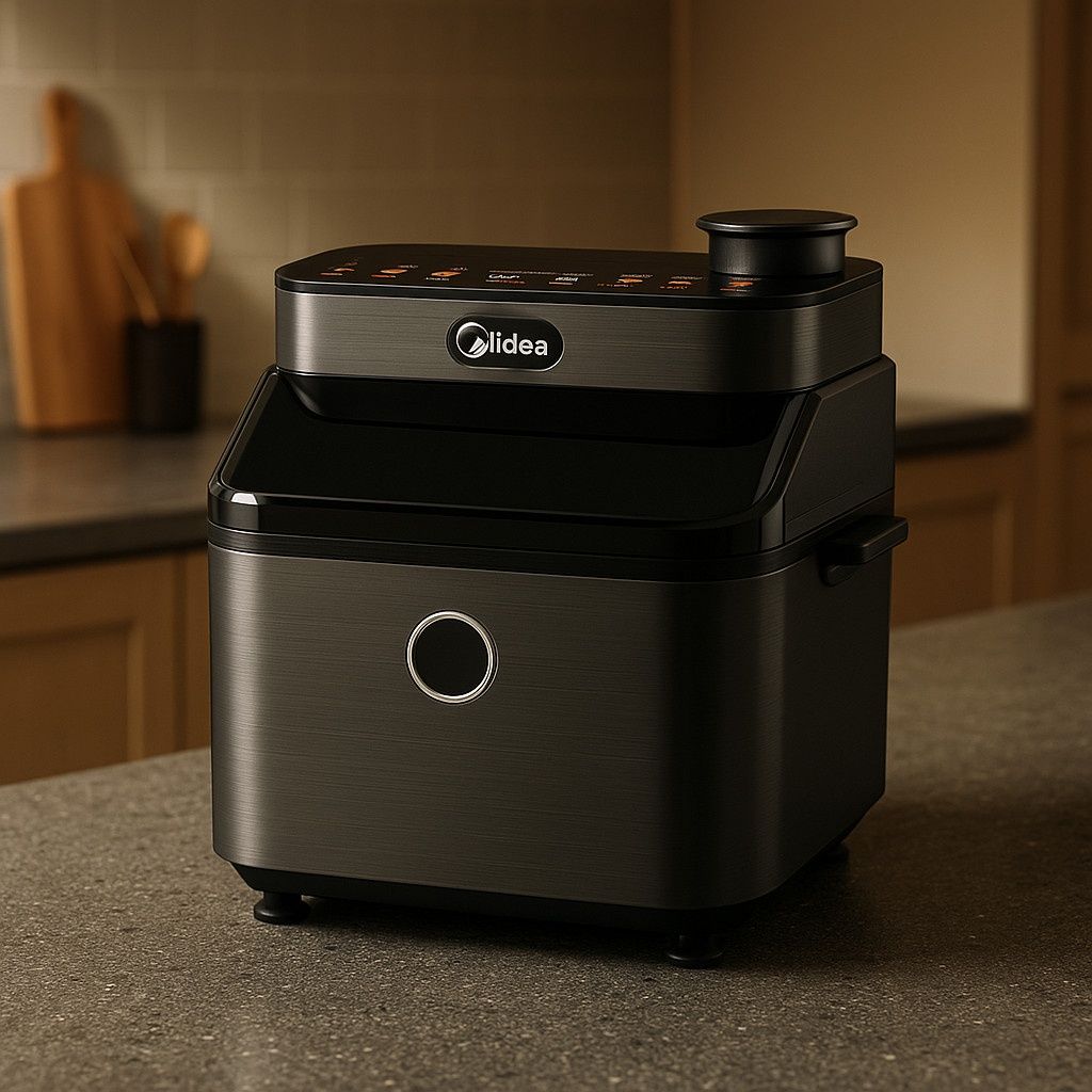 Midea DualTaste Air Fryer MF-CY75C2 – 7L капацитет, JuicyLock технолог