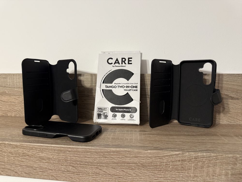 Husa din piele 2 in 1 Care by PanzerGlass pentru iPhone 16