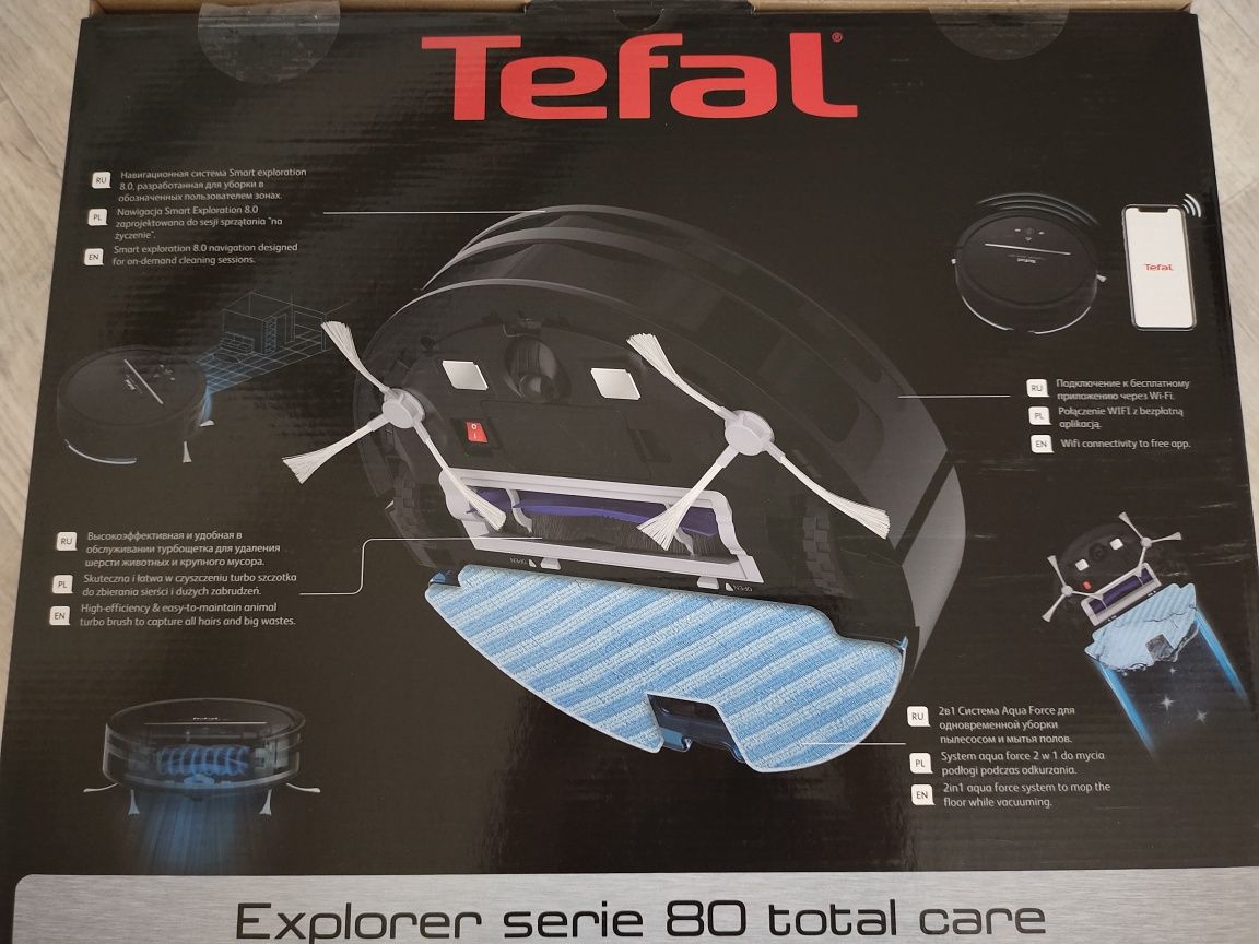 Продам роботпылесос Tefal