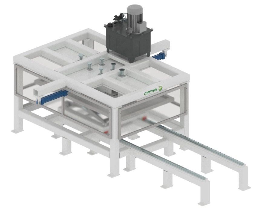 Linia reciclare panouri fotovoltaice