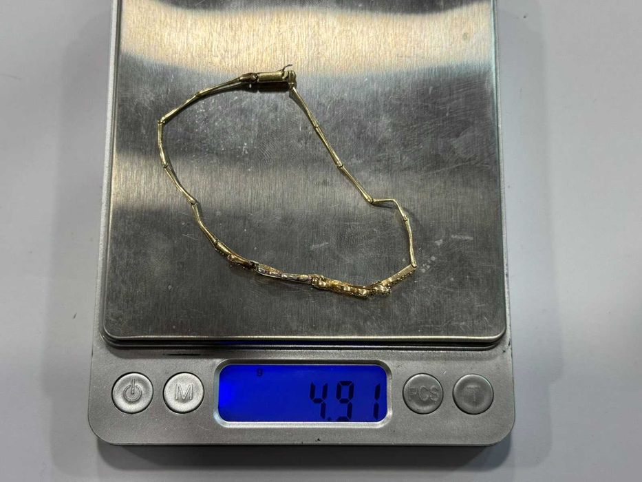 Златна гривна 14К- 4,91гр