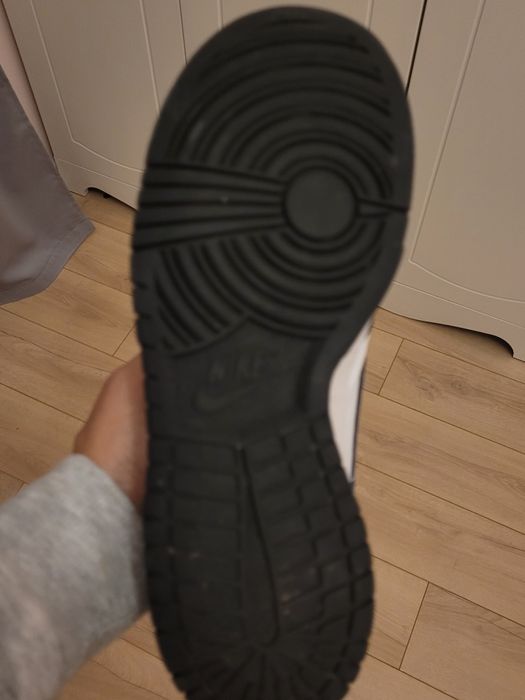 Маратонки Nike panda черно-бели