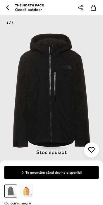 The North-Face Geaca-Outdoor Negru Mărime XL