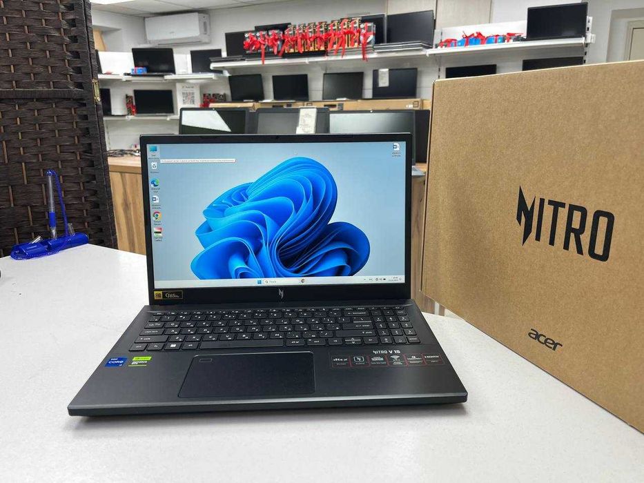 Жаңа!ACER Nitro v15 Core i7-13/ОЗУ16/SSD512 RTX4050-6gb Гарантия!