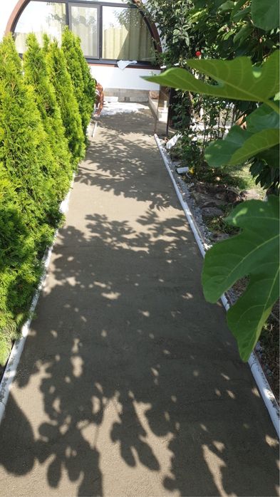 Montaj pavele curți, parcări, trotuare, alei, garaje, construcții