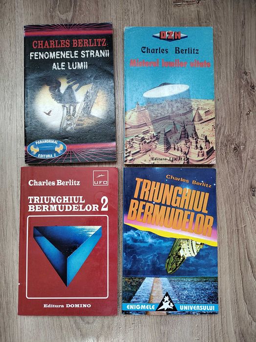 Erich Von Daniken – 10 titluri (ezoterism) + 4 de Ch. Berlitz (bonus)